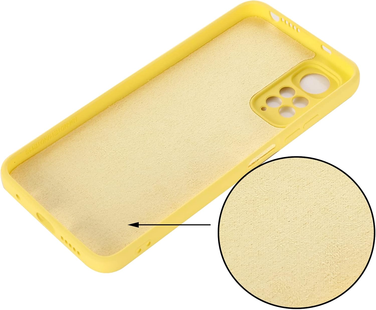 Funda compatible con Xiaomi Redmi Note 1111S 4G, ultra delgada, funda suave de silicona con parachoques de cuerpo completo, antiarañazos, a prueba