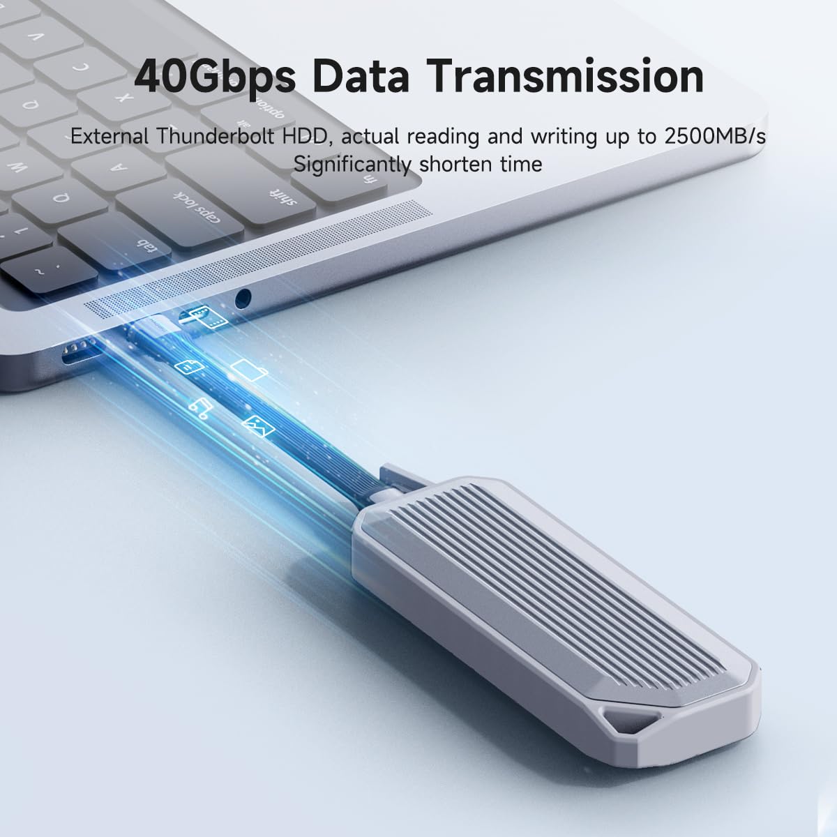 Hagibis Cable USB 4 de 0.4 pies, cable USB C de carga de 240 W, transferencia de datos de 40 Gbps, pantalla de video 8K 60Hz para iPhone 15 Pro Max,