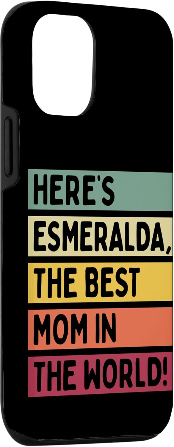 iPhone 13 Pro Aquí está Esmeralda la mejor mamá del mundo para el Día de la Madre