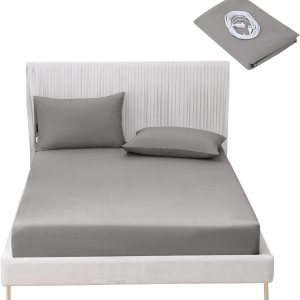 Sábanas de tierra para tamaño King, sábanas bajeras de tierra para mejorar el sueño, mejor trabajo y ayudar con la ansiedad, algodón orgánico y Sábanas de tierra para tamaño King, sábanas bajeras de tierra para mejorar el sueño, mejor trabajo y ayudar con la ansiedad, algodón orgánico y