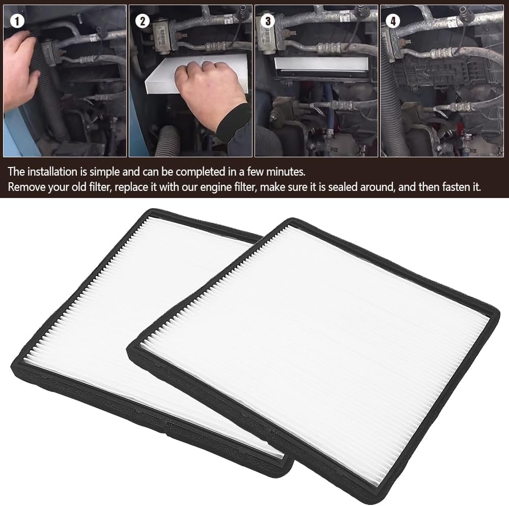 Filtro de aire de cabina compatible con Kenworth T660 T680 T880 Peterbilt 567 579 Filtro de aire para camiones internacionales reemplazar X1987001