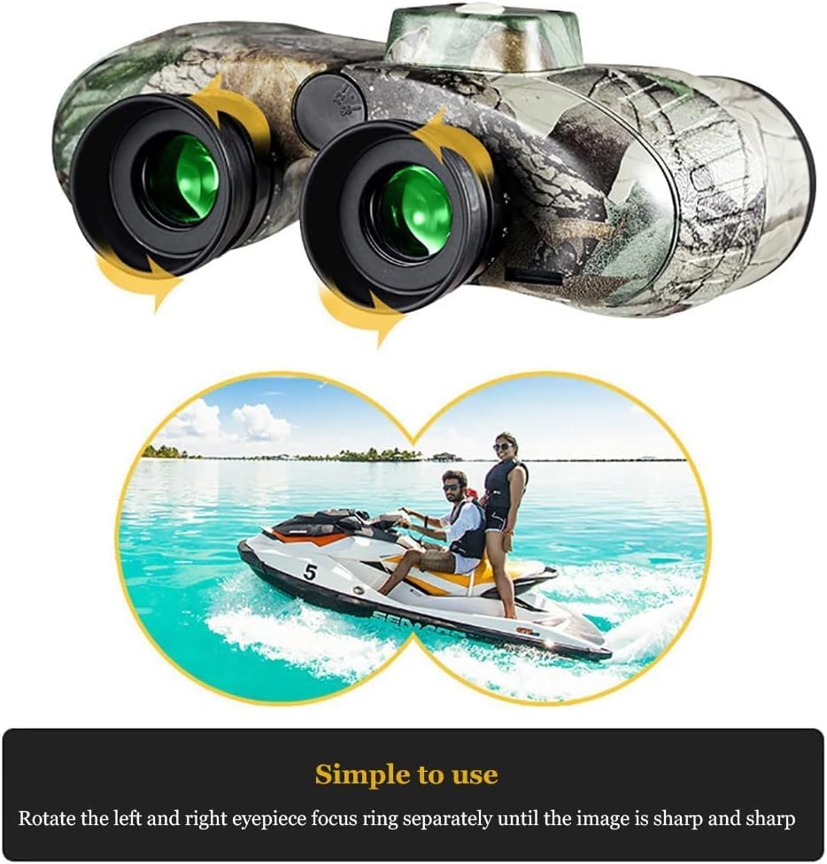 HD Binoculars, BAK4 Prism for Adults, FMC Lens, Suitable for Bird Watching Tourism Star Watching Concert, Nitrogen Waterproof