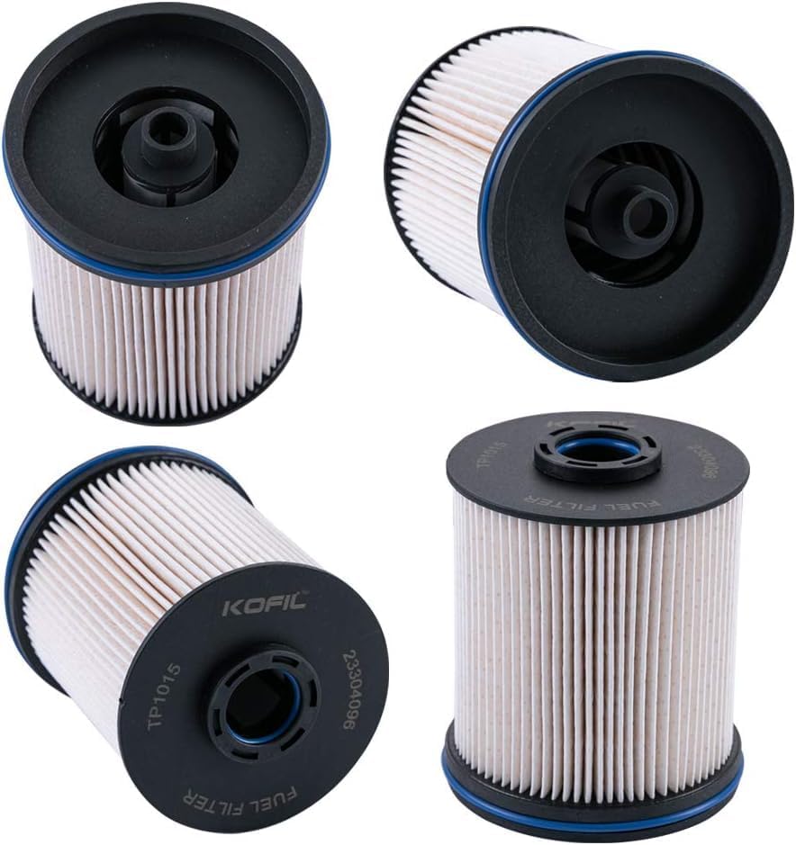 TP1015 Filtro de combustible apto para filtro de combustible diésel Duramax de 6.6L compatible con Chevrolet Silverado 2017-2021GMC Sierra 2500HD