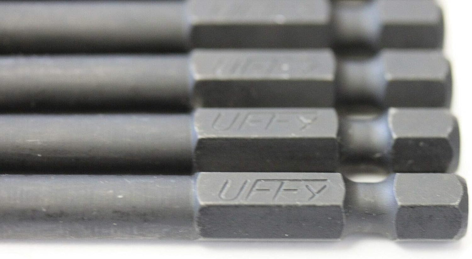 UFFY – Broca de impacto Phillips PH # 2 de 6 pulgadas, paquete de 10 unidades de 14 hexagonal