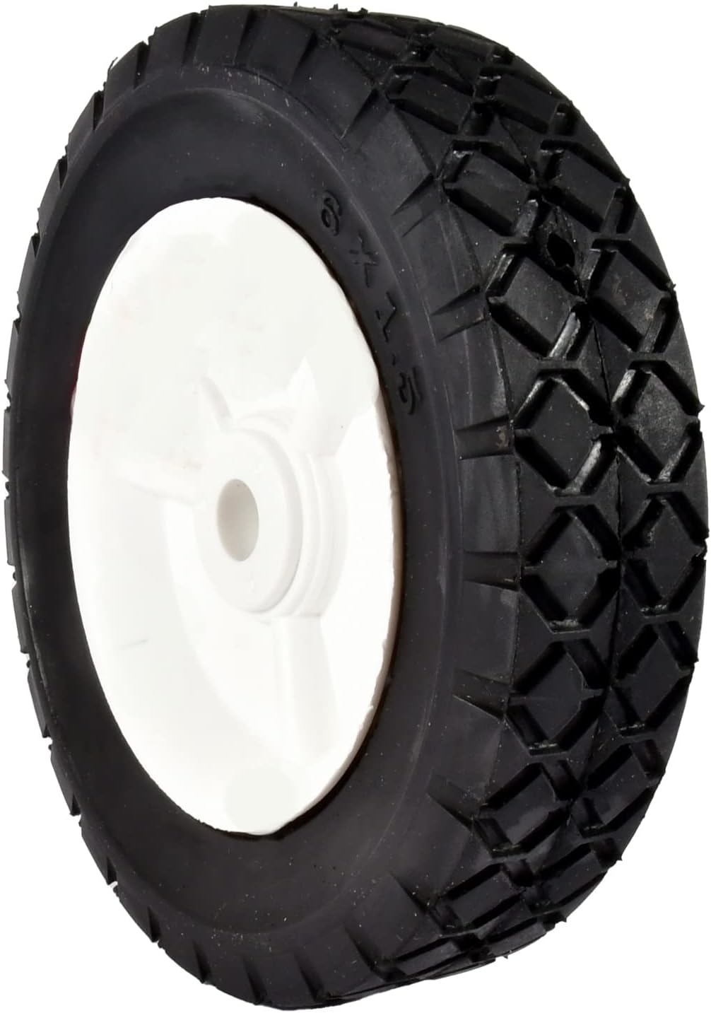 Maxpower 335060 – Pisada de diamante de rueda de plástico de 6 pulgadas, 6 “x 1.50”