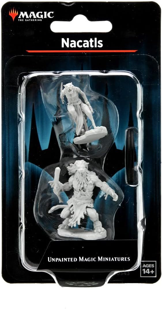 Magic The Gathering Miniaturas sin pintar Nacatls salvajes