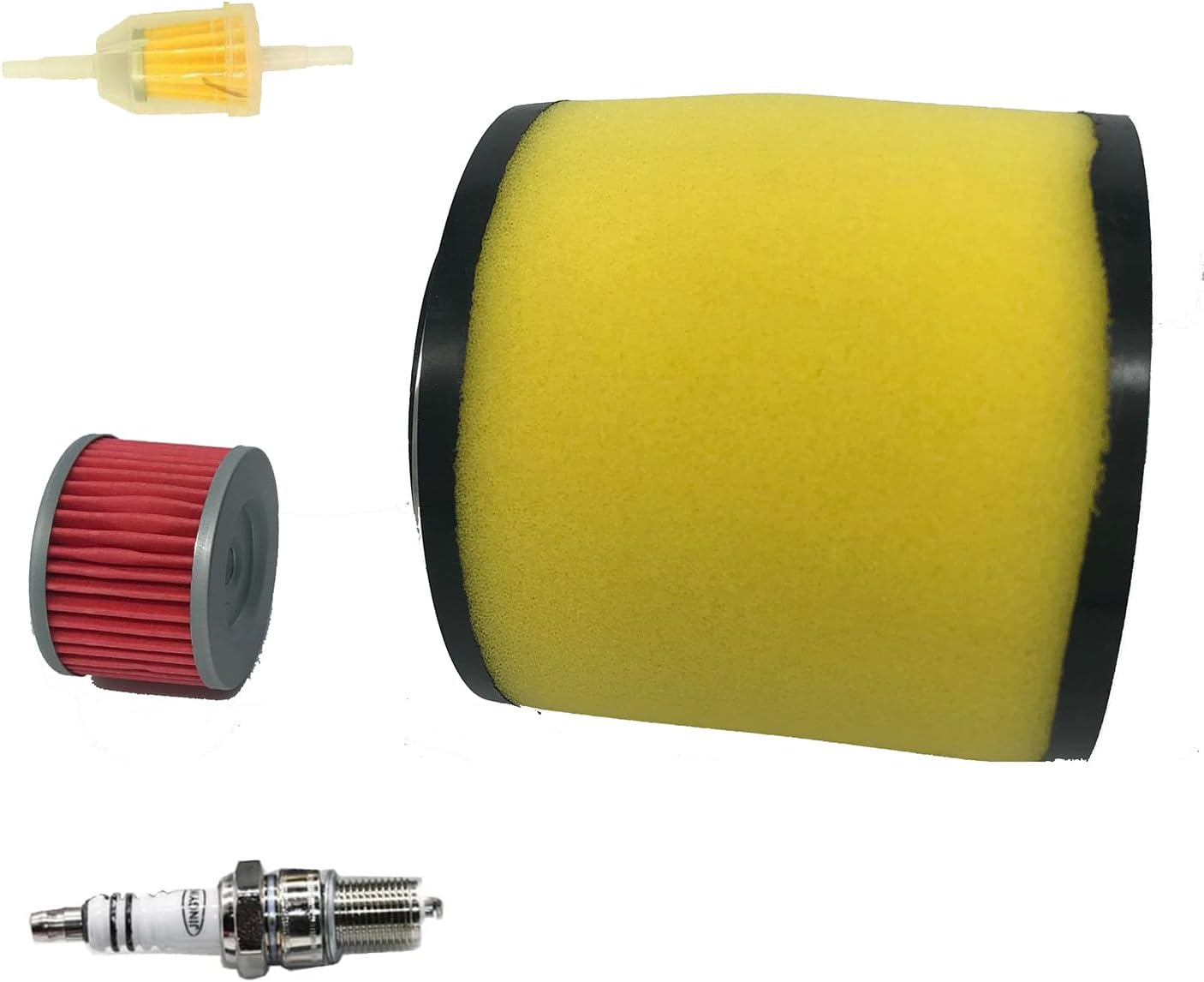 Kit de afinación Filtro de aceite de aire compatible con Suzuki LTZ400 LTA400 LTF400 LTF500 Kawasaki KFX400 Arctic Cat DVX400