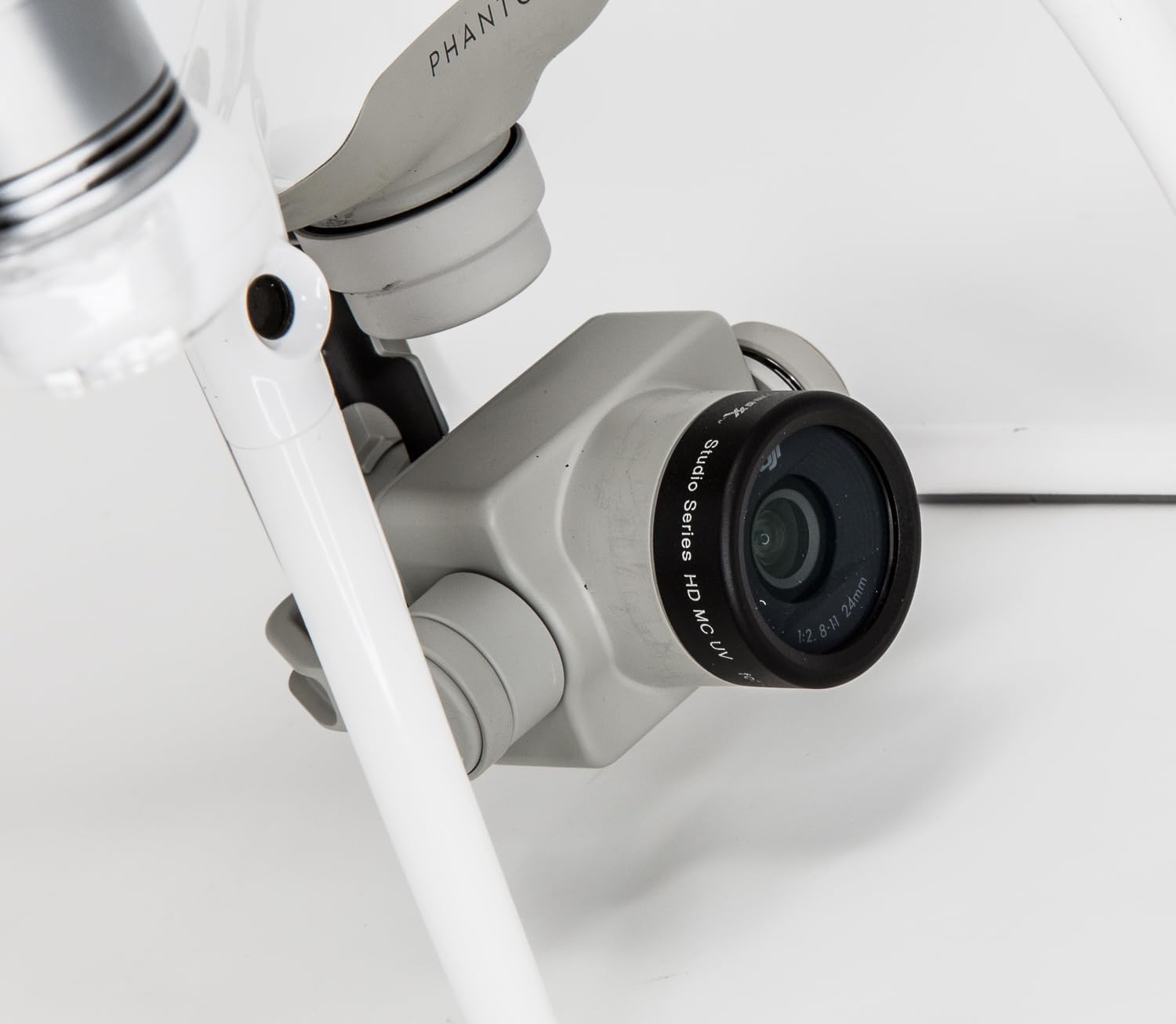 Ultimaxx Kit de filtro de cámara de drone de 7 piezas para DJI Phantom 4 Studio Series Quadcopter con filtros, parasol de lente, estabilizador de
