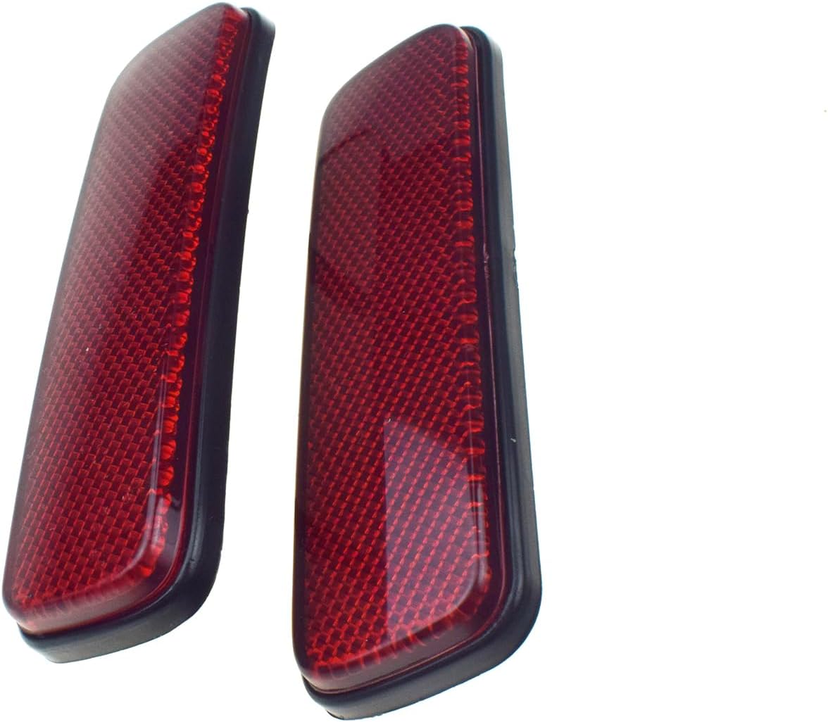 Coche 2 unids parachoques trasero luz de freno reflector izquierda y derecha para Jeep Grand Cherokee 1999-2006 56022638AA 56022639AA 56022639AA