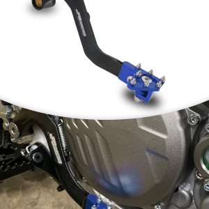 JFG RACING Pedal de freno trasero de motocicleta Palanca de freno de pie plegable de aluminio para WR250R 2008-2020 WR250X 2008-2011 Dirt Bike Azul JFG RACING Pedal de freno trasero de motocicleta Palanca de freno de pie plegable de aluminio para WR250R 2008-2020 WR250X 2008-2011 Dirt Bike Azul