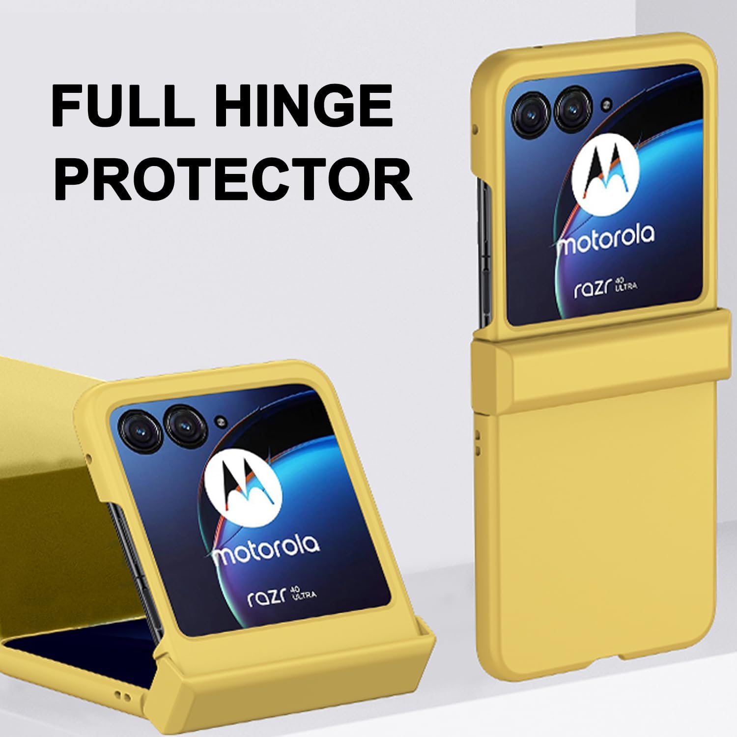 NINKI Funda compatible con Motorola Razr Plus 2023, Motorola Razr+ 2023 con protección de bisagra, bonita funda protectora resistente para Motorola
