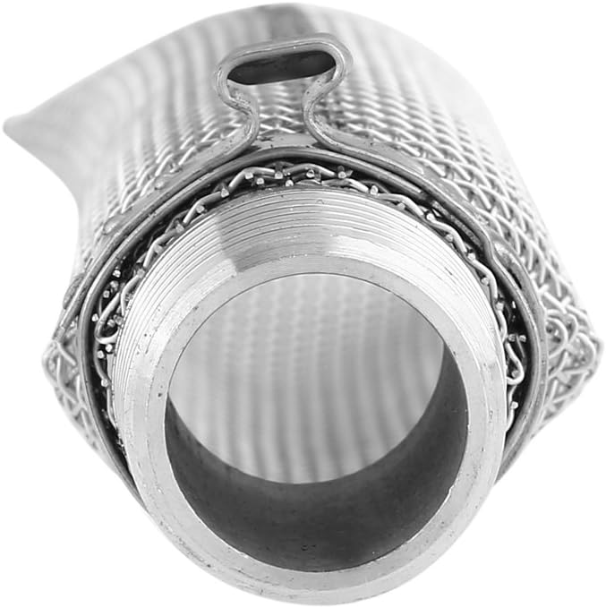 Fdit Filtro de malla de acero inoxidable de grado 304 de 12 pulgadas6 pulgadas, herramienta de filtro de cerveza Brew Hop para hervidor de agua o