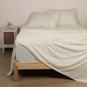 Linenwalas Juego de sábanas de 3 piezas de 100 % algodón percal orgánico percal puro, fresco y fresco, para colchones de hasta 16 pulgadas de alto, Linenwalas Juego de sábanas de 3 piezas de 100 % algodón percal orgánico percal puro, fresco y fresco, para colchones de hasta 16 pulgadas de alto,