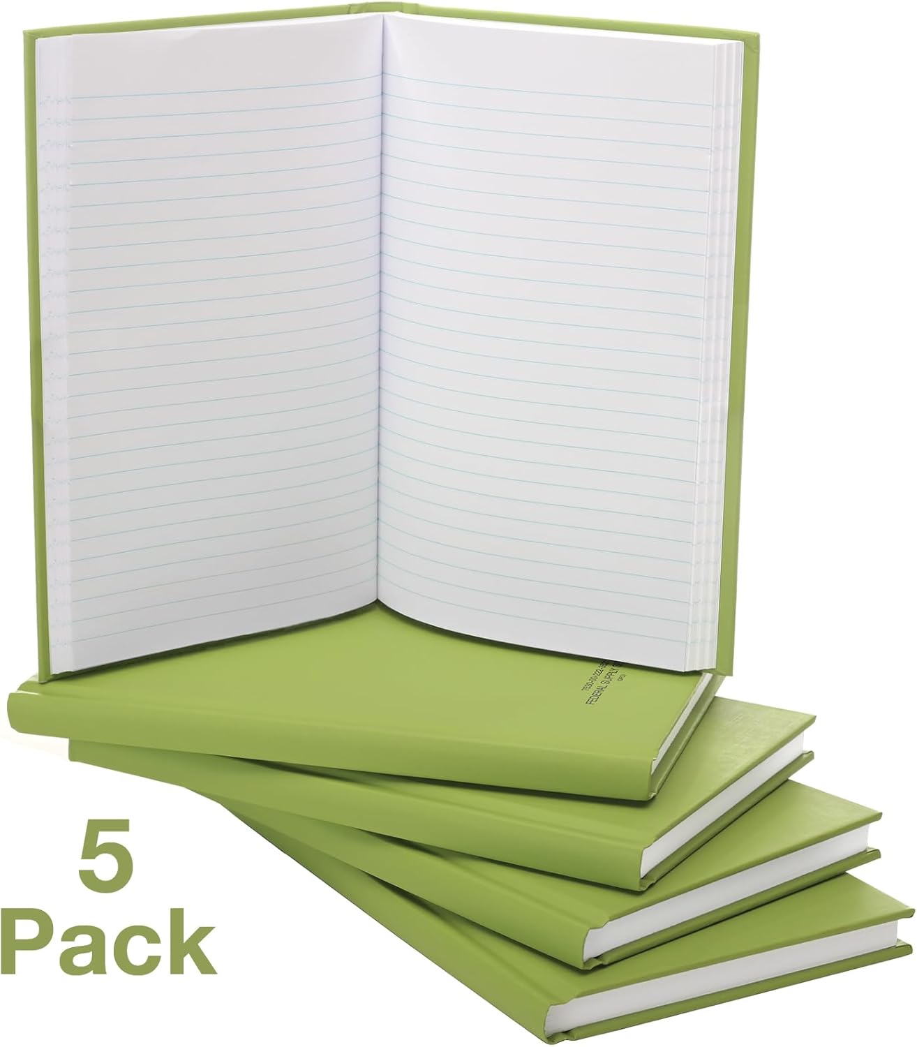 Global Printed Products Paquete de 5 cuadernos militares tácticos (5.25″ x 8″)