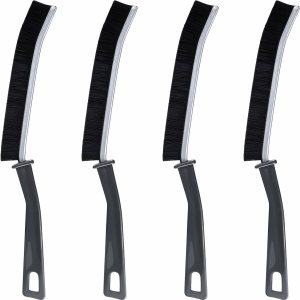 Cepillo de limpieza de hendiduras de cerdas duras, cepillo de limpieza de huecos, cepillo de lechada para cocina, baño, bañeras Cepillo de limpieza de hendiduras de cerdas duras, cepillo de limpieza de huecos, cepillo de lechada para cocina, baño, bañeras