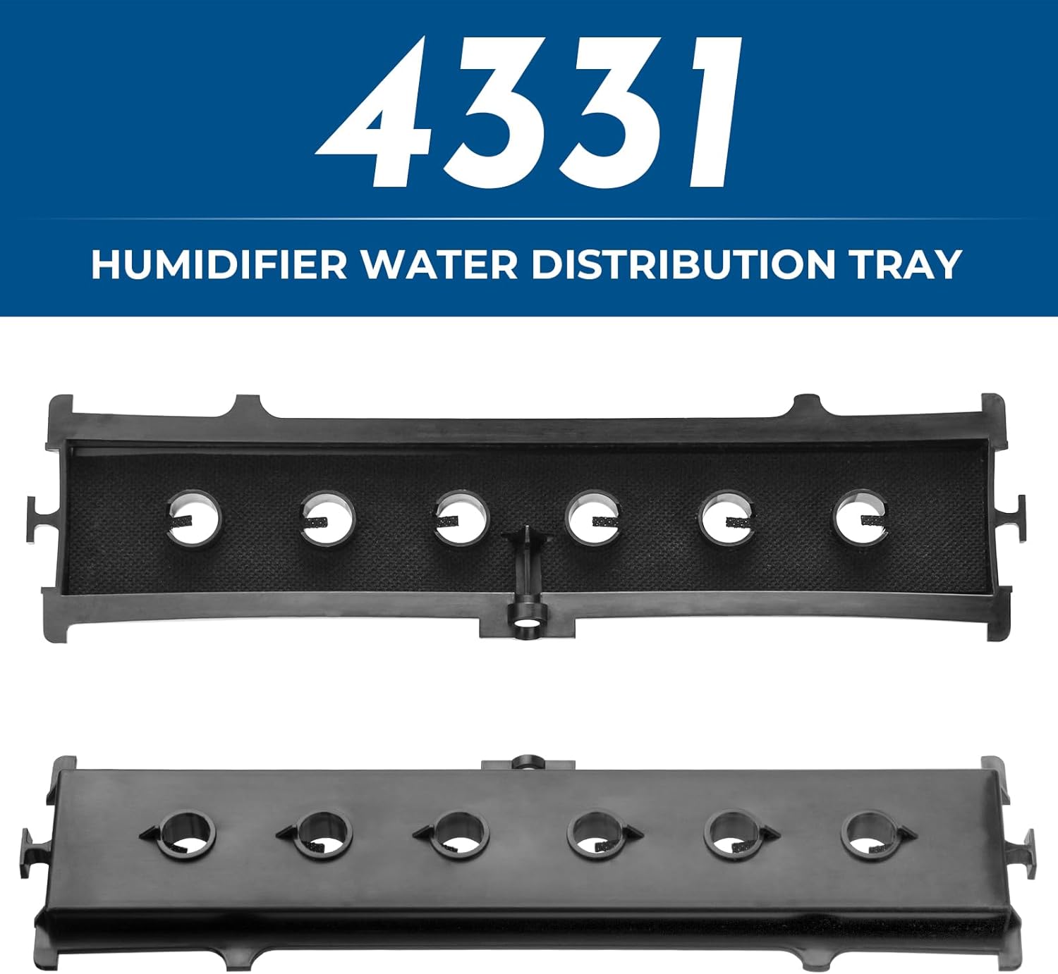 Pokin 4331 – Bandeja de distribución de agua para humidificadores Aprilaire serie 600, pieza de repuesto para modelos de humidificador Aprilaire