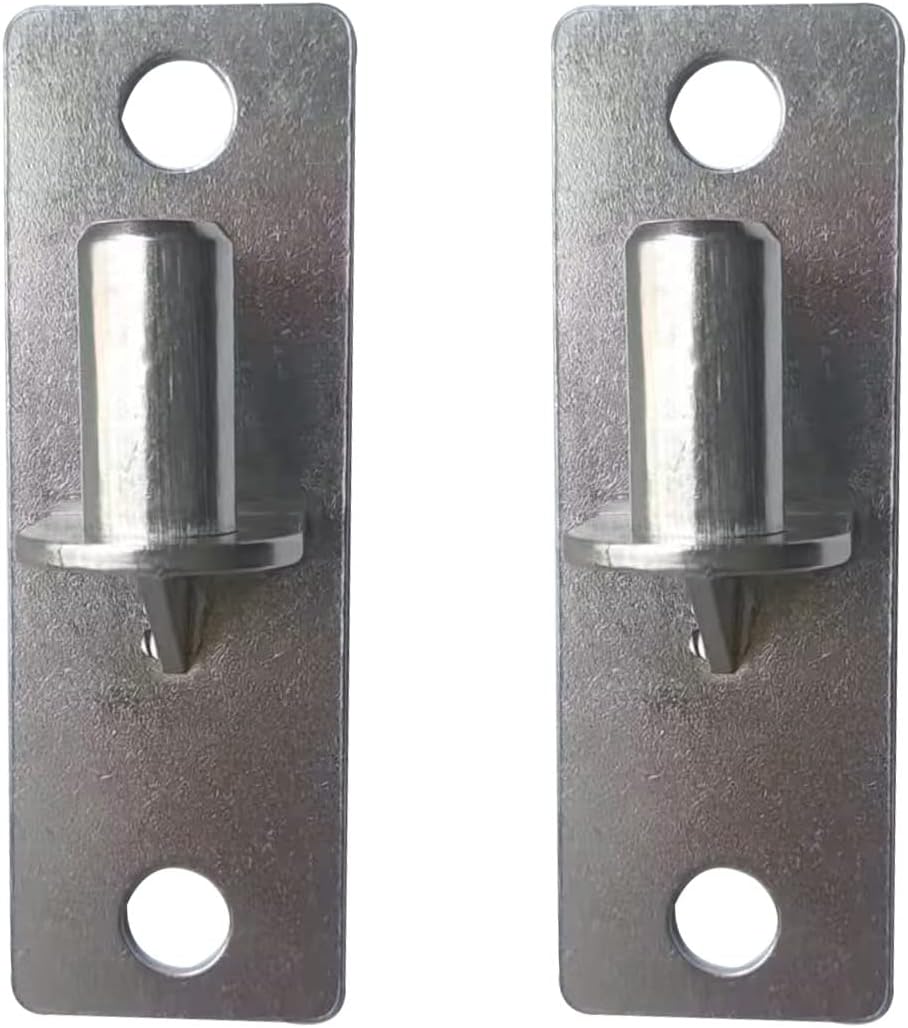 2 bisagras de puerta trasera plana para montaje en pared, acero inoxidable 304 para exteriores, bisagras de puerta de enlace de madera resistente