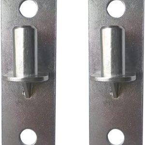2 bisagras de puerta trasera plana para montaje en pared, acero inoxidable 304 para exteriores, bisagras de puerta de enlace de madera resistente 2 bisagras de puerta trasera plana para montaje en pared, acero inoxidable 304 para exteriores, bisagras de puerta de enlace de madera resistente