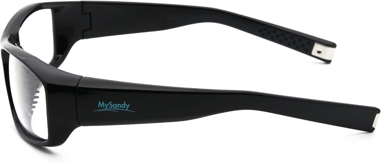 Antivaho – Gafas de seguridad para hombre para el trabajo, con bloqueo de luz azul transparente, Z87, gafas protectoras sin niebla y resistentes a