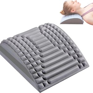 Refresh – Estirador de cuello y espalda, grieta de espalda y cuello para aliviar el dolor de espalda baja, dispositivo calmante lumbar, estiramiento Refresh – Estirador de cuello y espalda, grieta de espalda y cuello para aliviar el dolor de espalda baja, dispositivo calmante lumbar, estiramiento