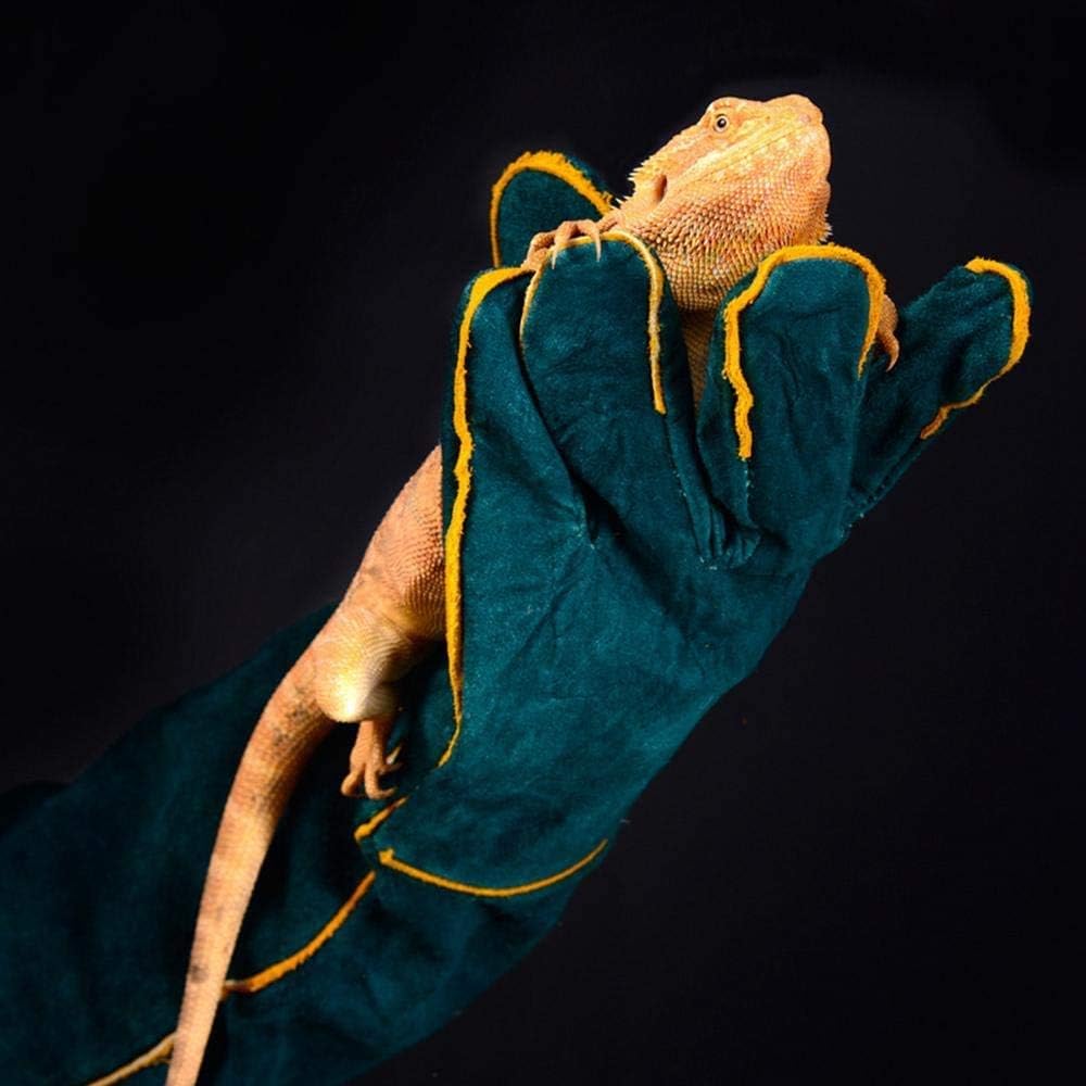 Guantes de trabajo antimordeduras, 23.6in, resistentes a las mordeduras, guantes de manipulación de animales para soldadura, jardinería, manipulación