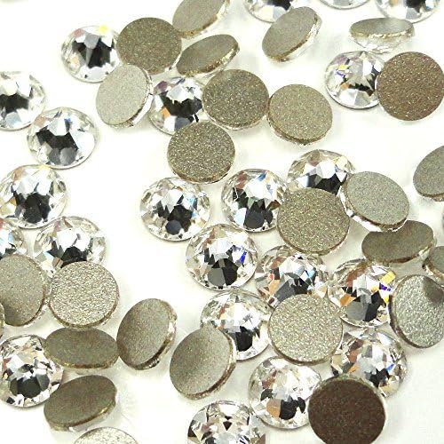 1440 piezas (paquete de fábrica) Cristal (001) Swarovski transparente NUEVO 2088 Xirius 12ss Parte trasera plana Diamantes de imitación 0.118 in ss12