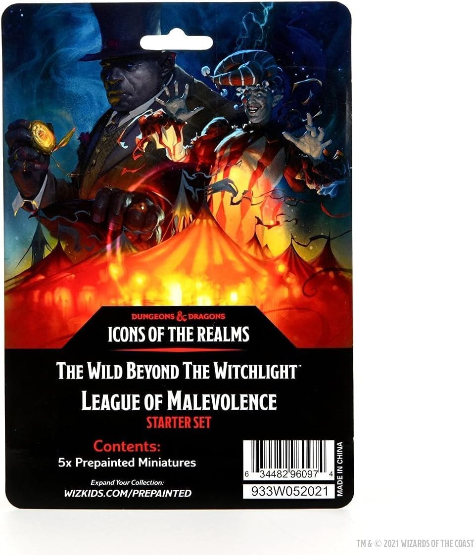 Juego de iniciación de Dungeons & Dragons Wild Beyond the Witchlight League of Malevolence