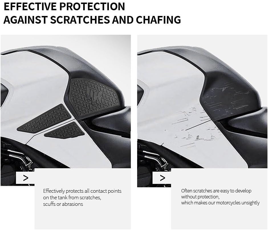 Adhesivo adhesivo para depósito de combustible para Y&AMAHA MT-03 MT03 MT-25 MT25 2020 2021 2022 protector de almohadillas de tanque de combustible