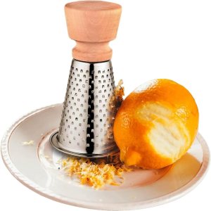 Herramienta de barra de limón Zester, rallador redondo, pelador de limón cítrico, escariador de cítricos, rallador, compacto para un fácil Herramienta de barra de limón Zester, rallador redondo, pelador de limón cítrico, escariador de cítricos, rallador, compacto para un fácil