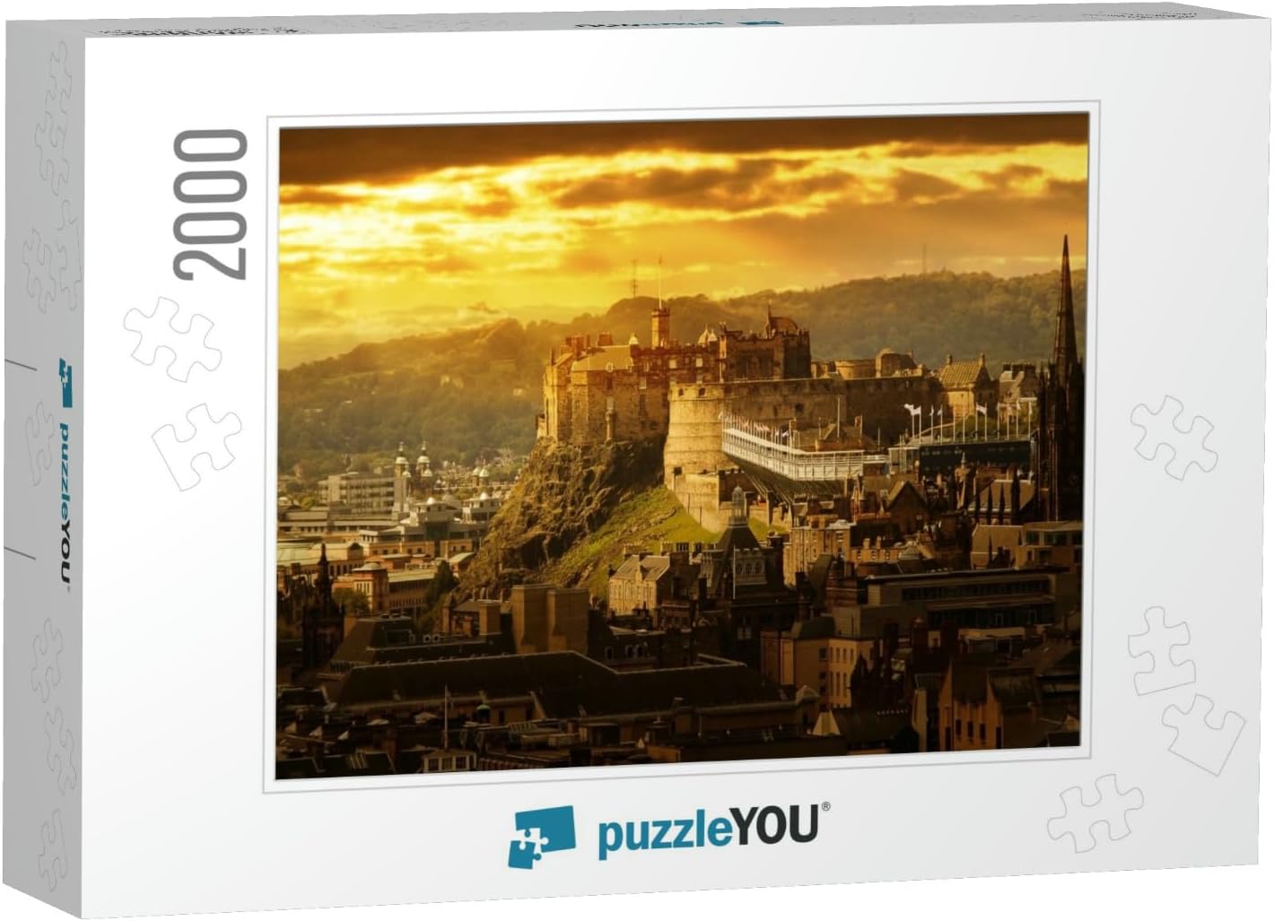 Edimburgo Castle… Rompecabezas de rompecabezas con 2000 piezas