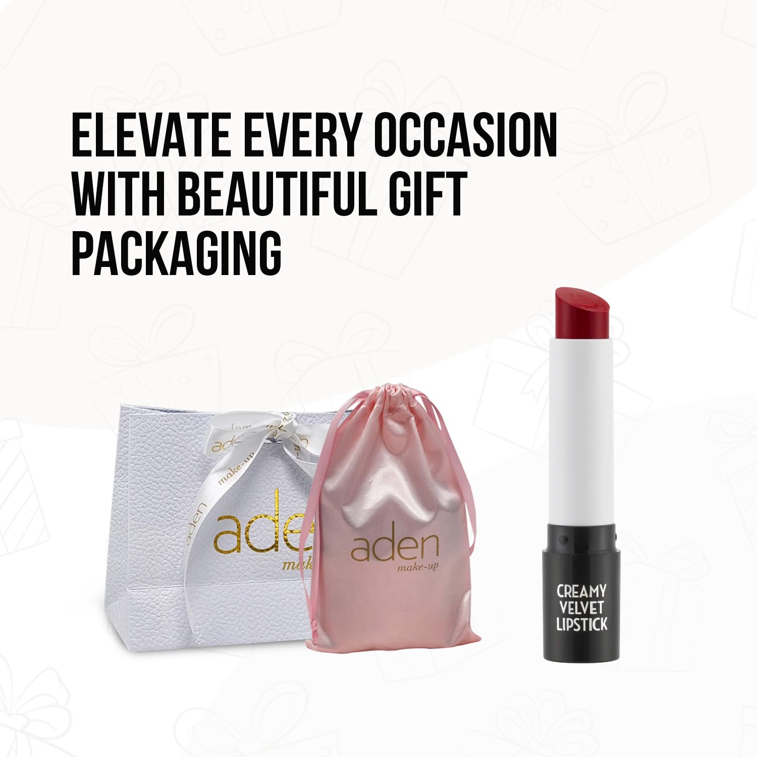 aden Lápiz labial de terciopelo  altamente pigmentado  duradero e hidratante  cremoso y suave (06 cuarzo rosa)