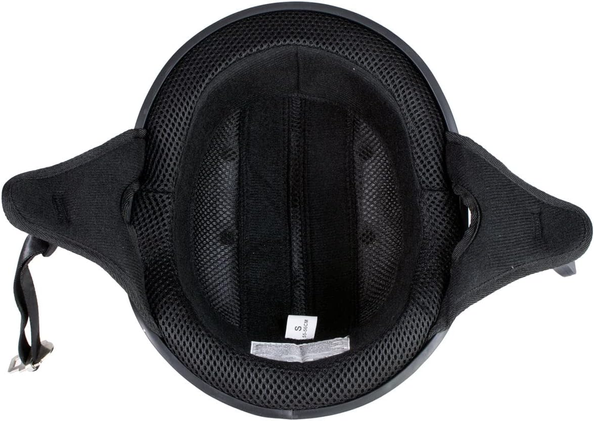 Hot Leathers HLT68 ‘Eagle’ Black Advanced DOT – Casco de motocicleta para hombres y mujeres