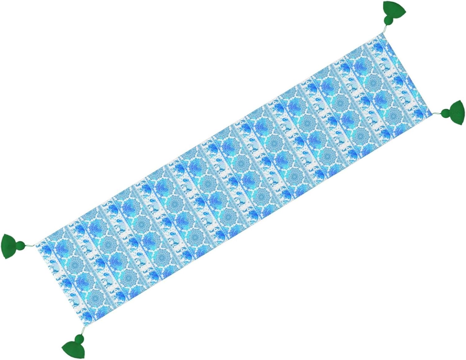 Stripe Elephant Christmas Table Runner Dining Table Decor Christmas Decorations Indoor Home Decor Christmas Table Runners Xmas Navidad Decoracion