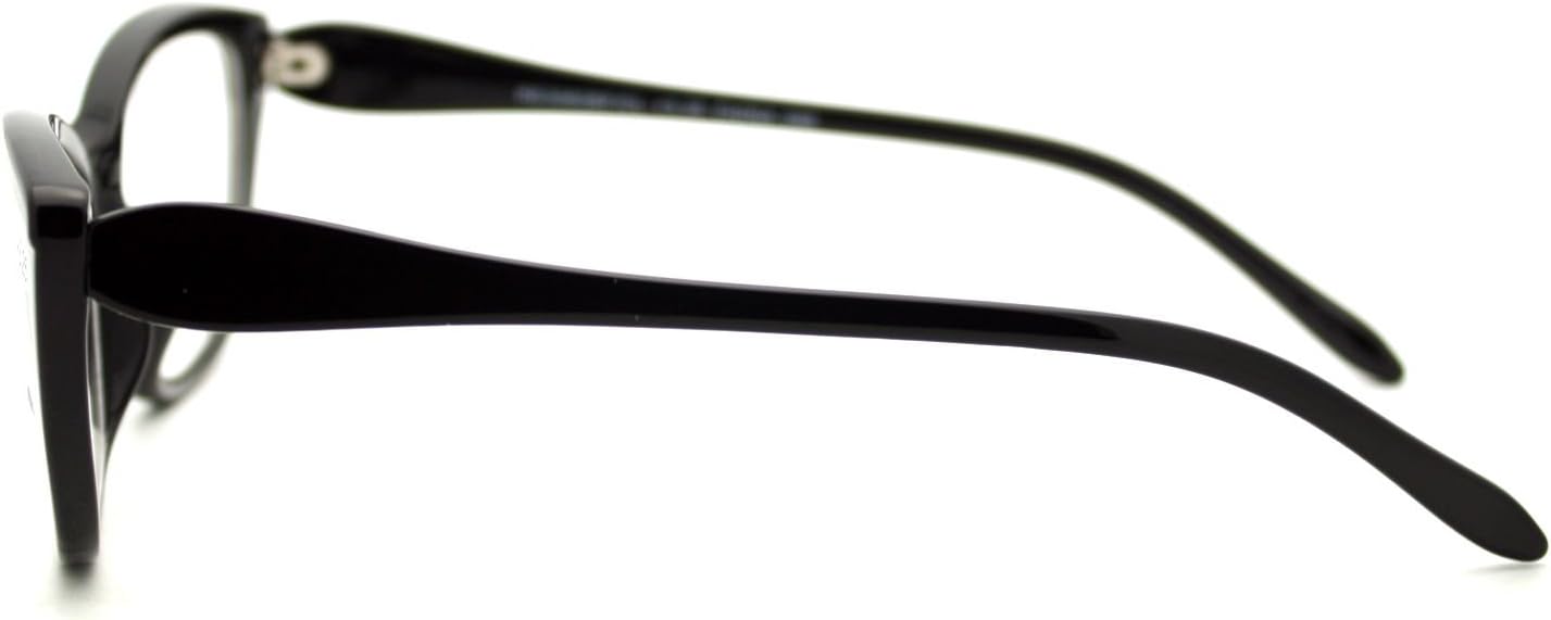 Gafas de lente transparente con lente de lectura bifocal para mujer, Cateye rectangular