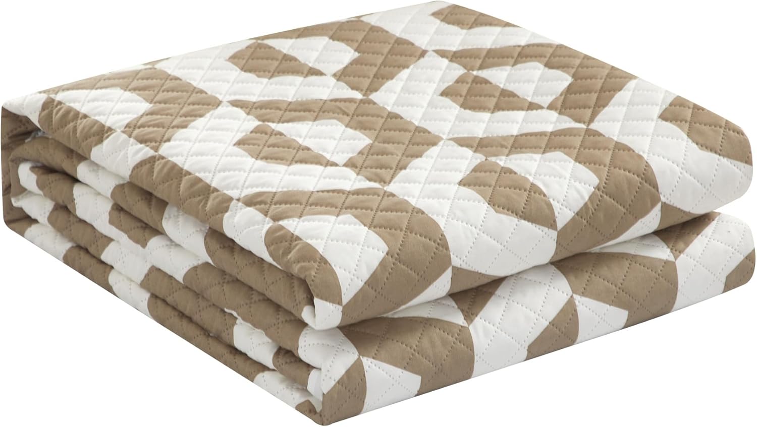 Chic Home Arthur – Juego de edredón de 3 piezas con diseño geométrico contemporáneo con estampado hexagonal, fundas de almohada incluidas, tamaño