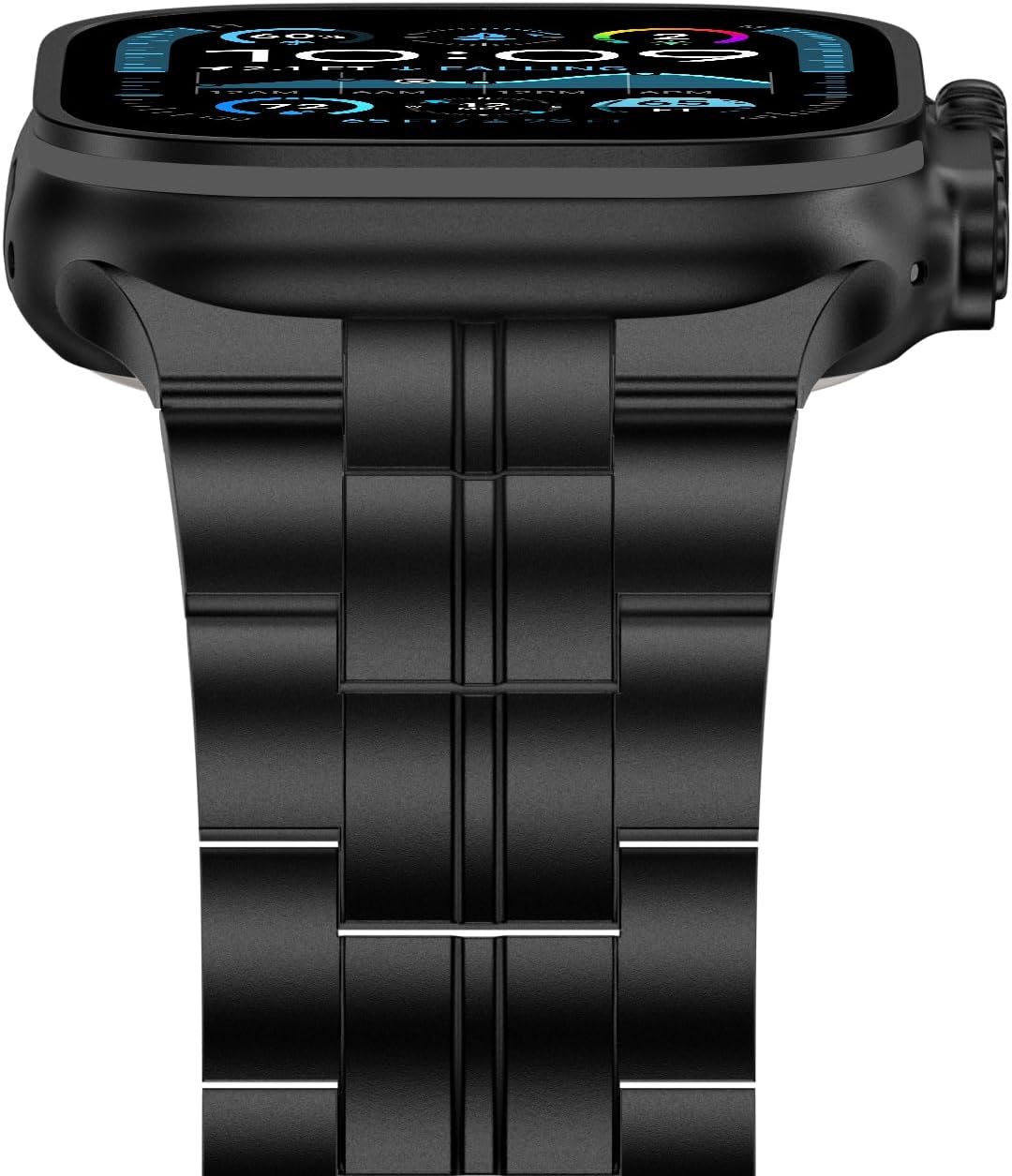 iiteeology Correa compatible con Apple Watch Ultra 2, UltraSeries 10 de 1.81 pulgadas (1.811 in) de titanio genuino para hombre
