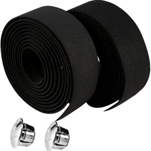 Cintas de manillar de bicicleta, 2 cintas transpirables para barra de bicicleta para ciclismo de larga distancia (negro) Cintas de manillar de bicicleta, 2 cintas transpirables para barra de bicicleta para ciclismo de larga distancia (negro)