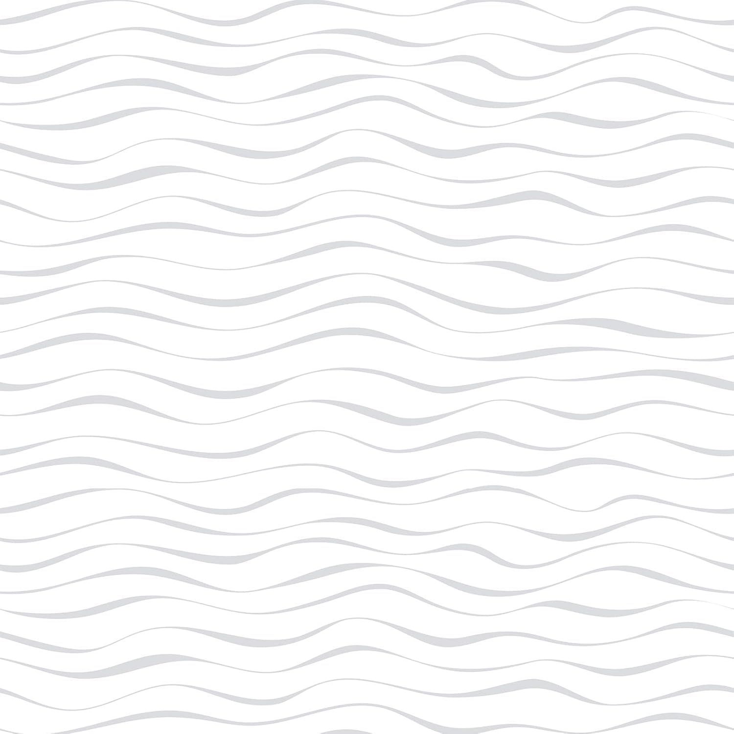 CRE8TIVE Papel tapiz de 24 x 118 pulgadas, color gris y blanco, papel tapiz de rayas para despegar y pegar, moderno, autoadhesivo y extraíble, papel