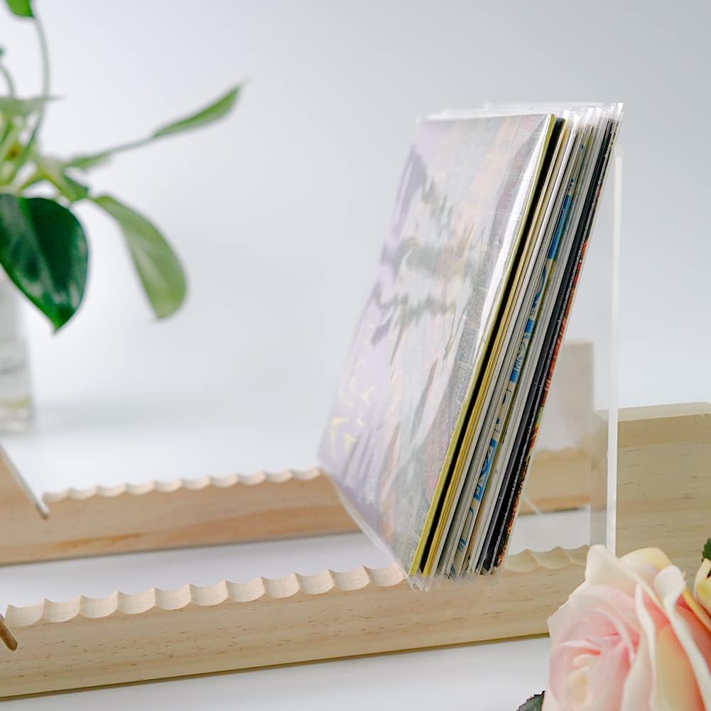 sdroceRyaM Fundas exteriores para discos de vinilo de 7 pulgadas, 50 unidades, transparentes antiestáticas, cubiertas de álbum LP para protección de
