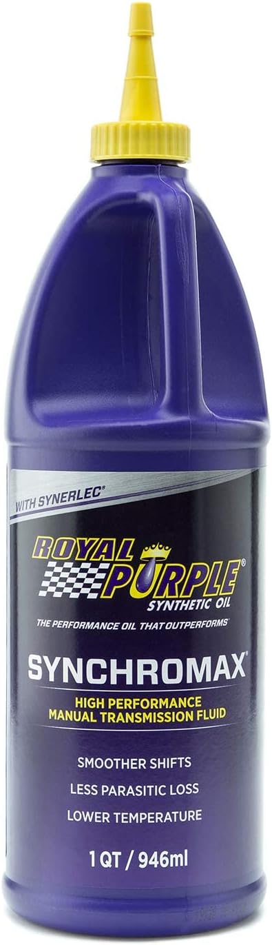 Royal Purple 01512 Synchromax – Líquido de transmisión manual (6 cuartos de galón)