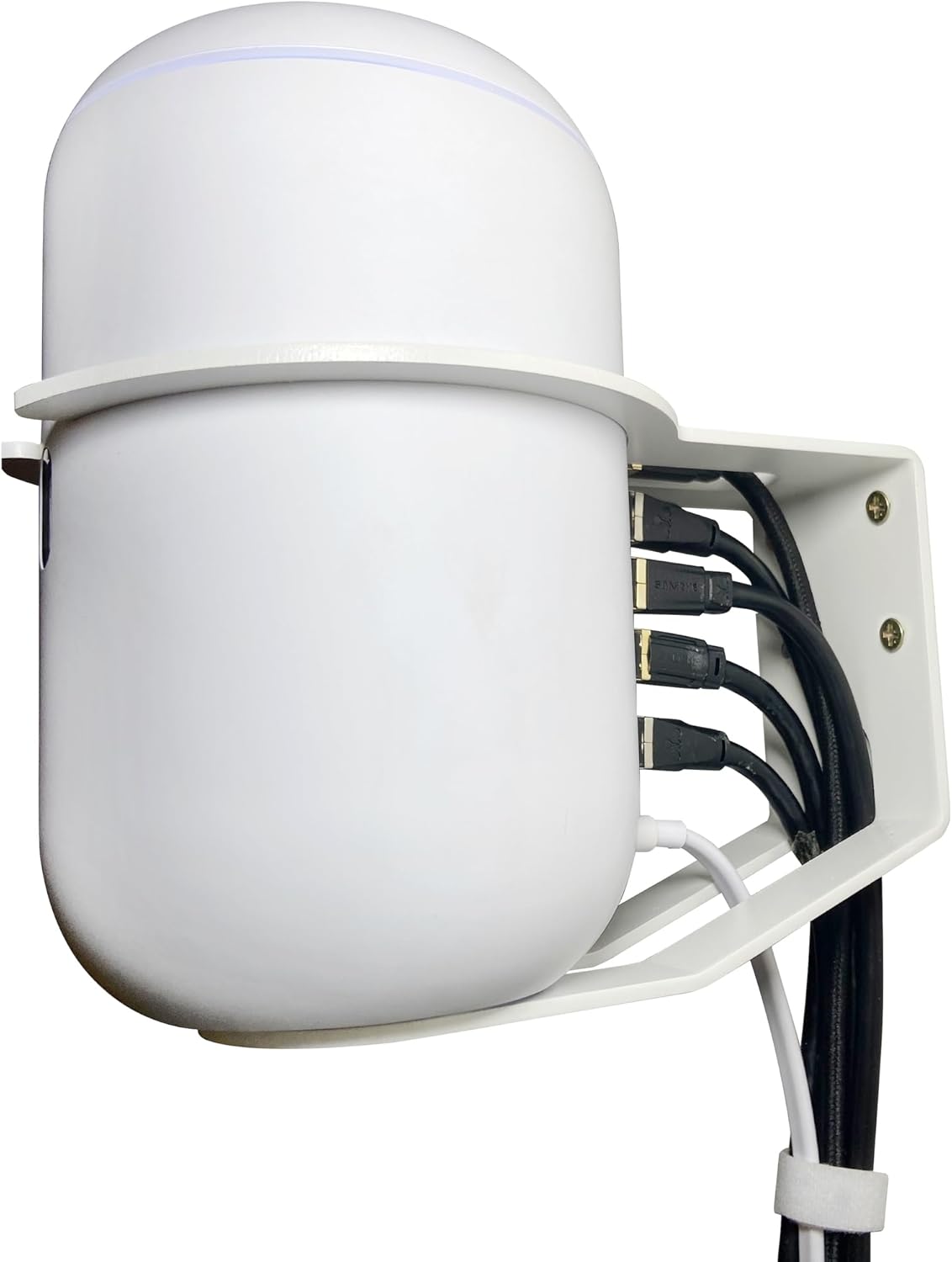 Soporte de montaje en pared personalizado para máquina UniFi Dream y enrutador UniFi Dream Router, asegurando seguridad y estabilidad – 1 unidad