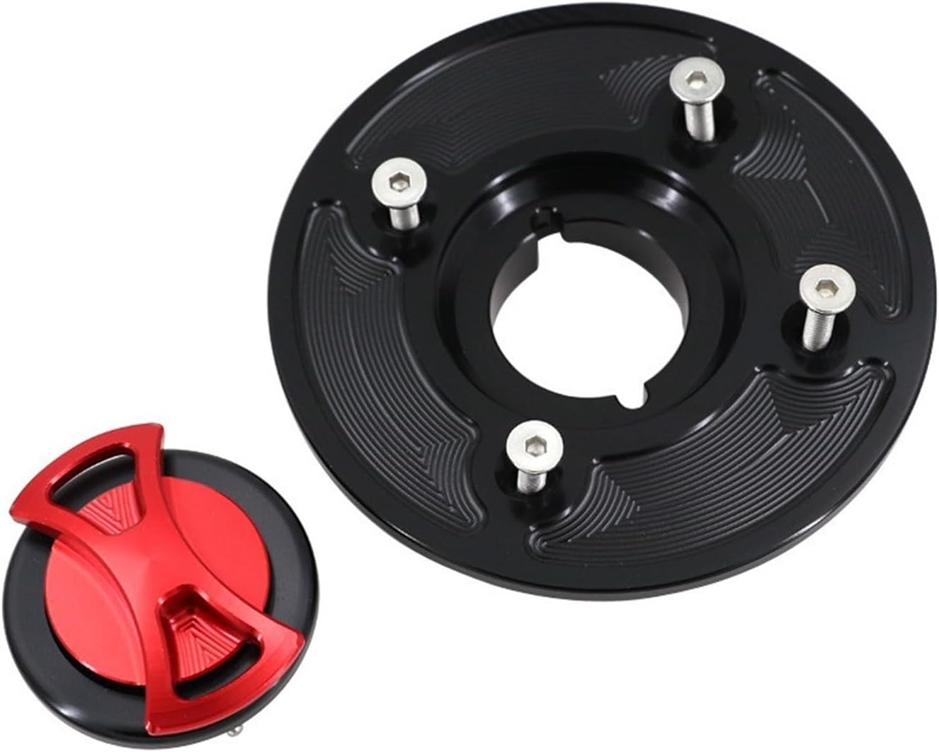 Motorcycle Gas Caps For K&awasaki Z400 2019-2022 Z650 Z900 2017-2022 Motorcycle Fuel Gas Tank Cap Cover Fast Lock