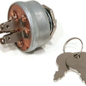 Interruptor de llave de encendido para John Deere 108, 111, 111H, 112L con plataforma de cortacésped de 38″, 46″ Interruptor de llave de encendido para John Deere 108, 111, 111H, 112L con plataforma de cortacésped de 38″, 46″