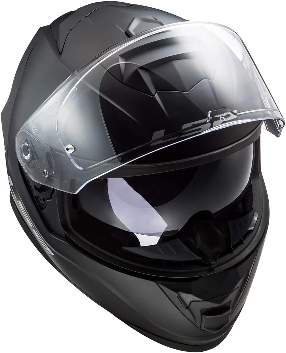 LS2 Helmets Assault – Casco integral para motocicleta con visera solar