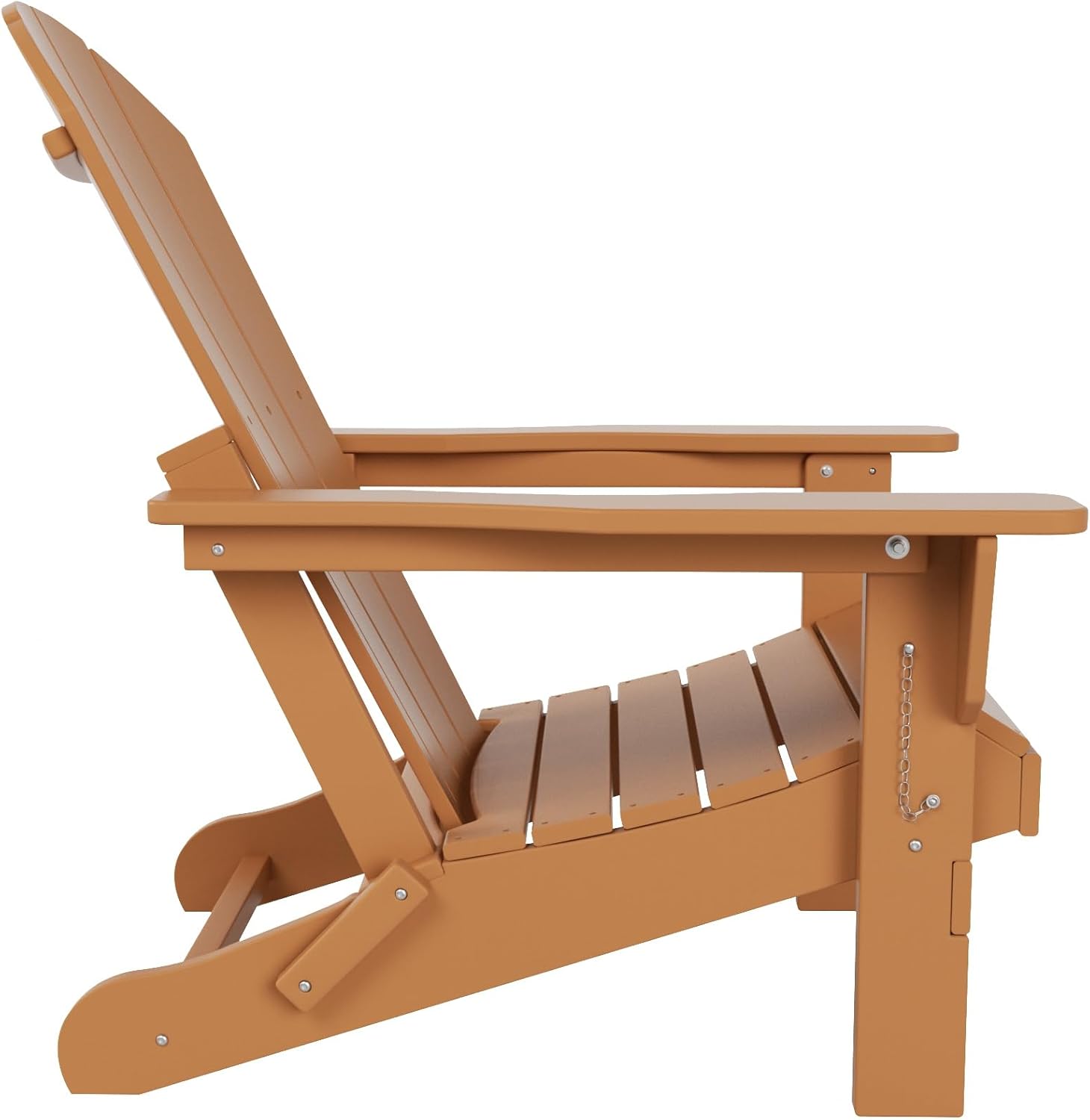 WO Home Furniture Adirondack – Tumbona plegable para fogatas, playa, balcón, patio trasero, césped, patio, piscina, cubierta, jardín