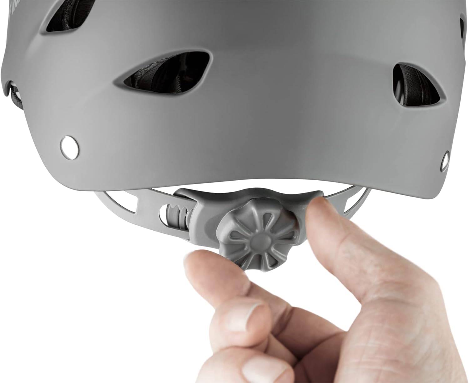 Casco de sendero  Casco súper ligero y ajustable para todoterreno y rastreadores de rocas en un Jeep, UTV, SXS, Buggy (L, gris carbón mate)