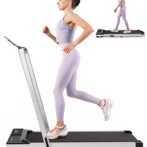 Caminadora 3 en 1 – Cinta de correr plegable de 3.0 HP para el hogar, fácil de almacenar, capacidad de 300 libras debajo del escritorio, instalación Caminadora 3 en 1 – Cinta de correr plegable de 3.0 HP para el hogar, fácil de almacenar, capacidad de 300 libras debajo del escritorio, instalación
