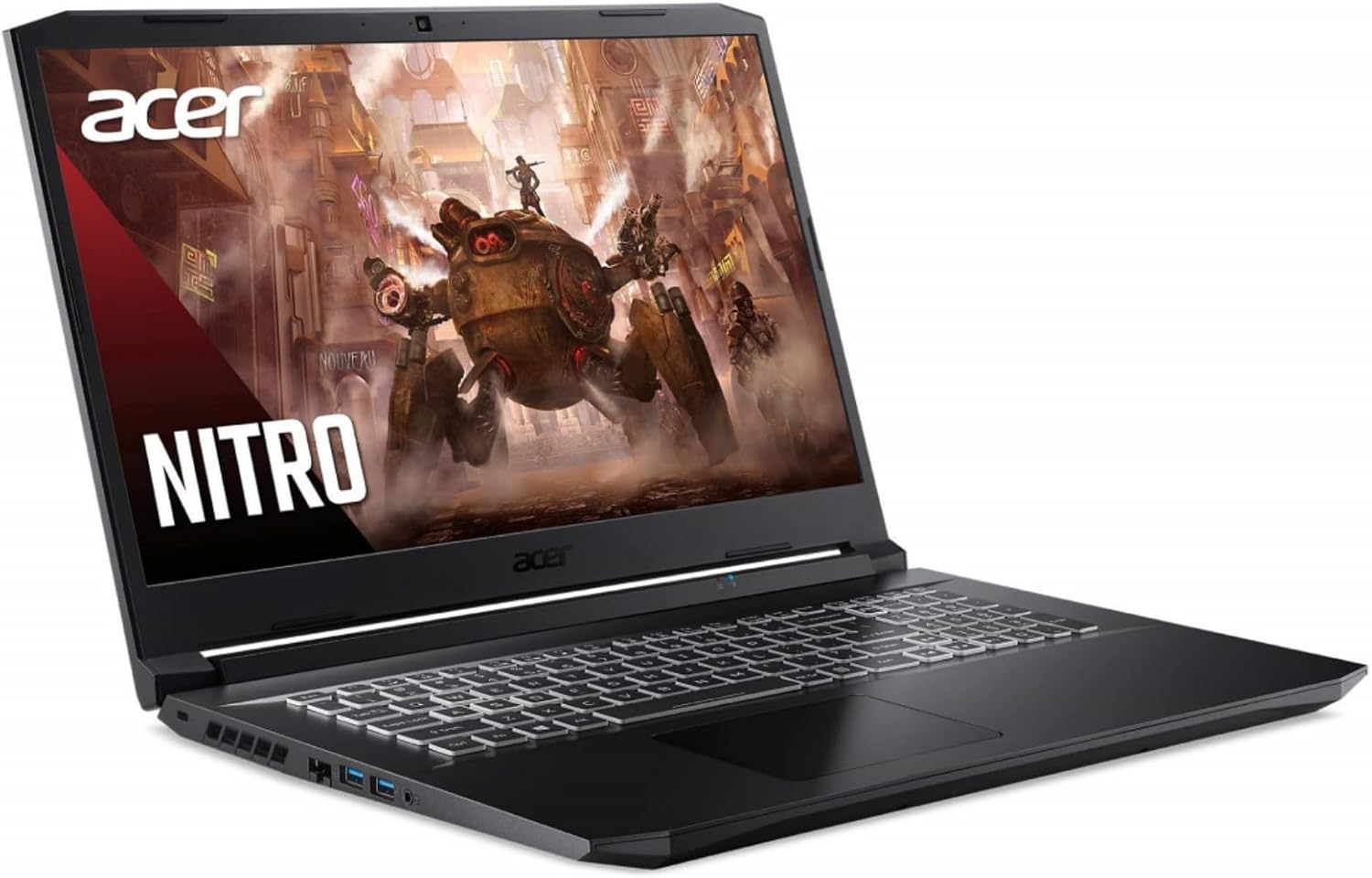 acer Nitro 5 AN517-42 Laptop para juegos  AMD Ryzen 7 6800H  GeForce RTX 3070  17.3 pulgadas FHD (1920 x 1080) Pantalla 169 144Hz  16GB DDR5 RAM