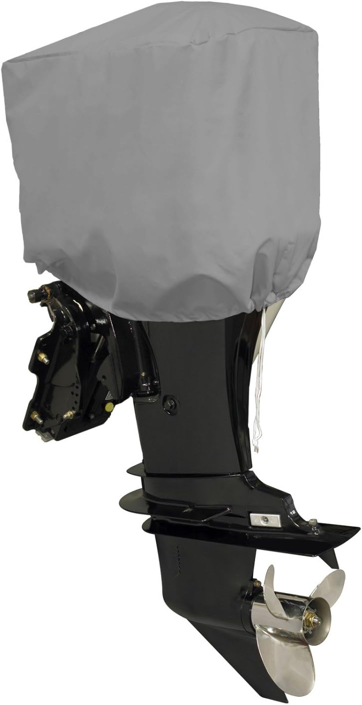 Budge BA-35 Cubierta media gris para motores de carrera de 15 CV a 25 Hp