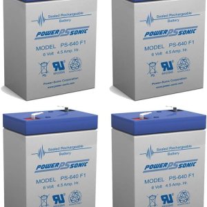 Power Sonic 6V 4.5AH SLA Replacement Battery for Peg Perego IAKB0509-4 Pack Power Sonic 6V 4.5AH SLA Replacement Battery for Peg Perego IAKB0509-4 Pack